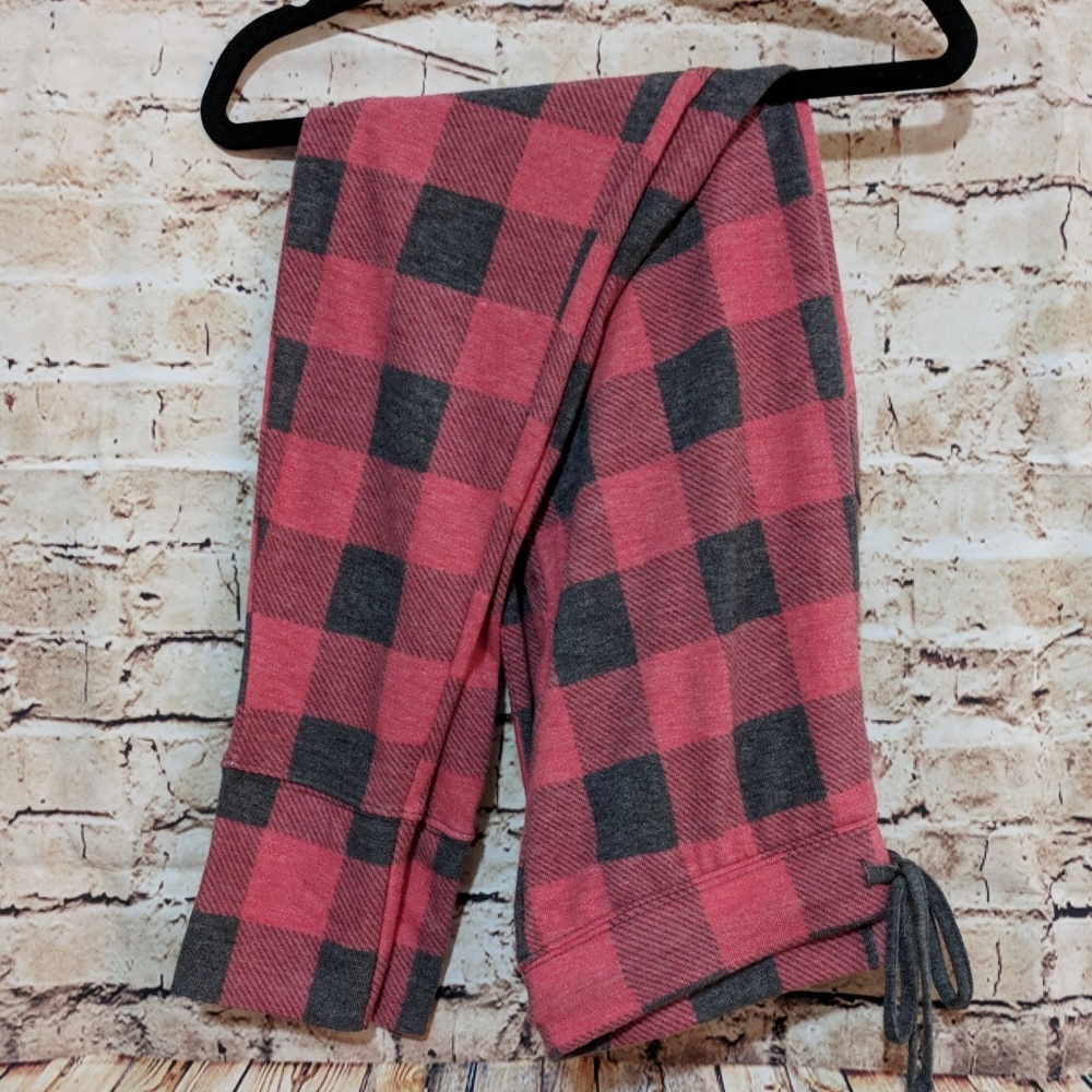 Pink Buffalo Checkered Jogger Pants - Picture 1 of 4